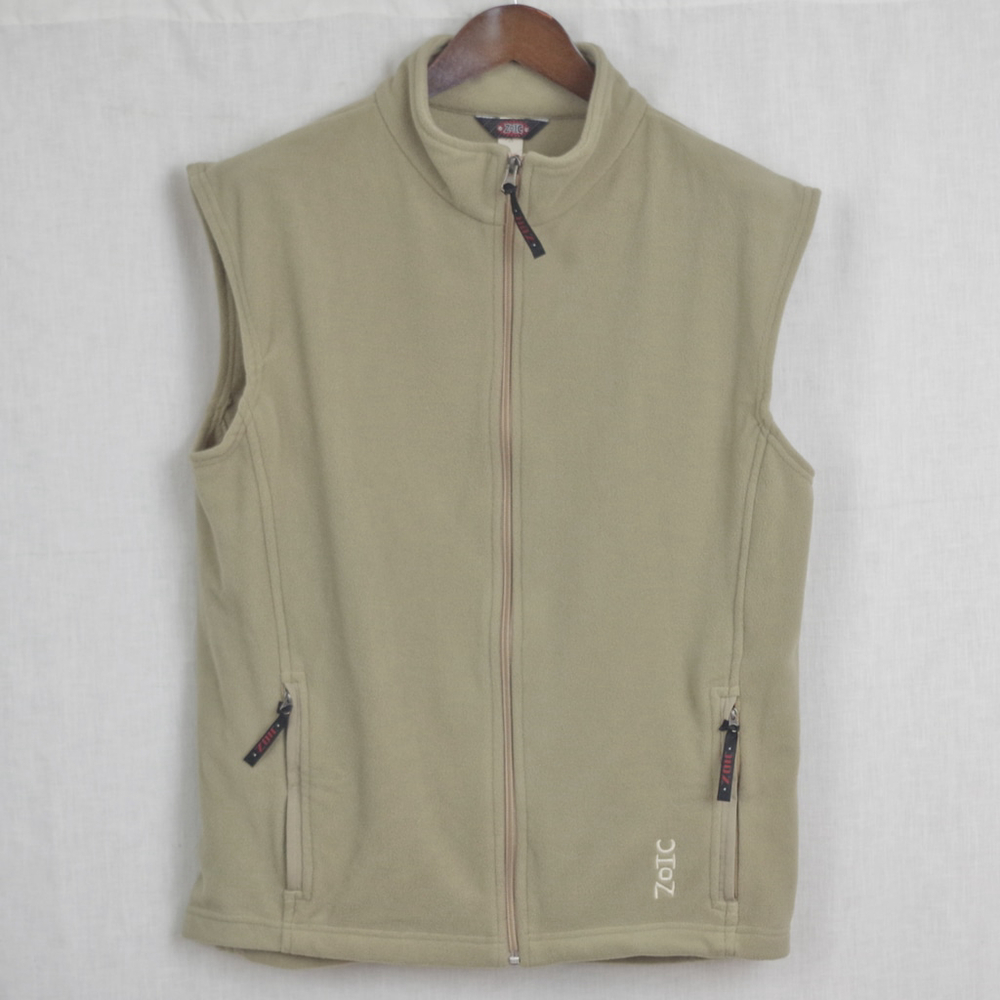 Men's Zoic Cycling USA Made Fleece Vest Large